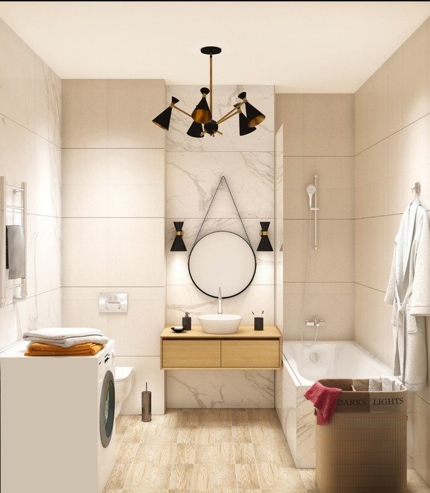 Фото из портфолио жк Central Park Residence – фотографии дизайна интерьеров на INMYROOM