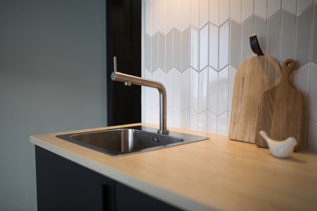 Фото из портфолио Реализованный проект однушки в ЖК "Палацио" СПБ – фотографии дизайна интерьеров на INMYROOM