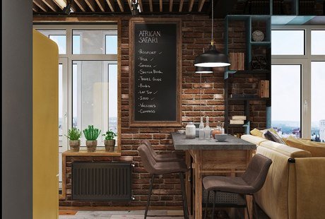 Двухуровневый лофт в "Пятницких кварталах" г.Москва