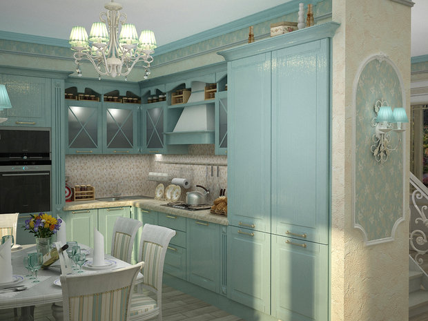 Фото из портфолио Прованс – фотографии дизайна интерьеров на INMYROOM