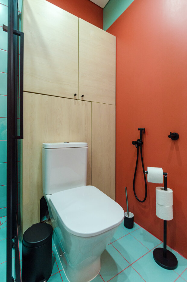 Фото из портфолио Яркая жизнь в 16 м – фотографии дизайна интерьеров на INMYROOM