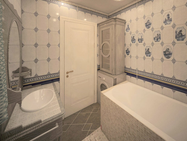 Фото из портфолио Квартира однокомнатная – фотографии дизайна интерьеров на INMYROOM