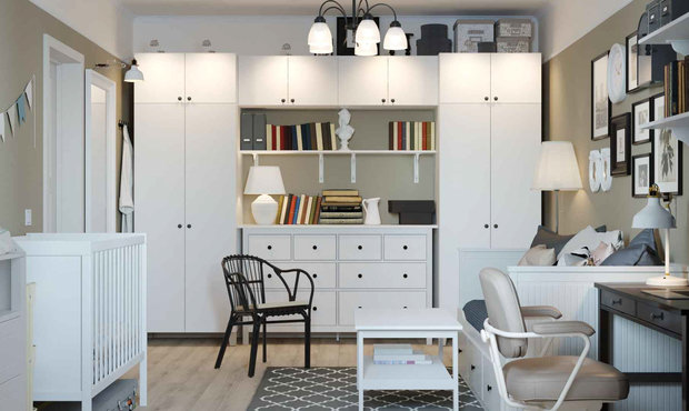 Фотография: Гостиная в стиле Скандинавский, Гид, ИКЕА, П-44 – фото на INMYROOM