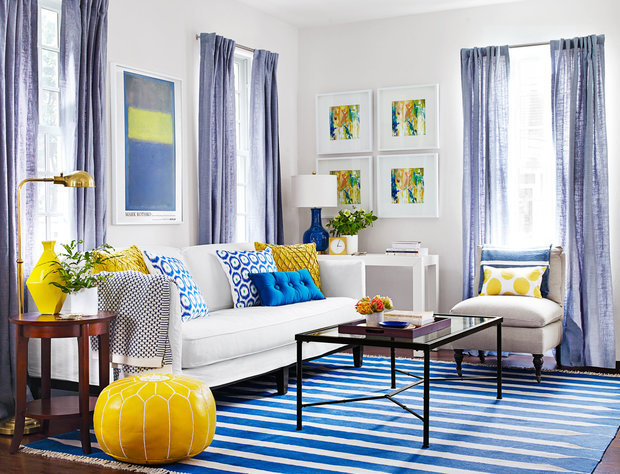 Фотография: Гостиная в стиле Прованс и Кантри, Современный – фото на INMYROOM