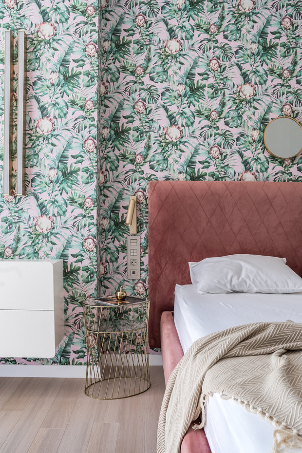 Фотография: Спальня в стиле Современный, Минимализм, Квартира, Проект дня, Ростов-на-Дону, 2 комнаты, 40-60 метров, Татьяна Митева – фото на INMYROOM