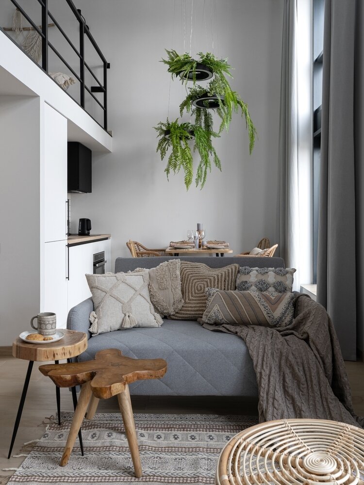 Фотография: Гостиная в стиле Скандинавский, Современный, Эко, Малогабаритная квартира, Квартира, Студия, Проект недели, Санкт-Петербург, Монолитный дом, до 40 метров, Look Like Design, Наталия Лукьянчикова – фото на INMYROOM Фотография: Гостиная в стиле Скандинавский, Современный, Эко, Малогабаритная квартира, Квартира, Студия, Проект недели, Санкт-Петербург, Монолитный дом, до 40 метров, Look Like Design, Наталия Лукьянчикова – фото на INMYROOM