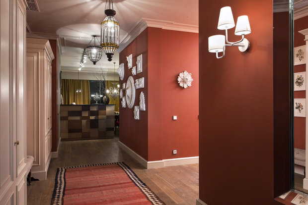 Фотография: Прихожая в стиле Восточный, Классический, Квартира, Дома и квартиры, Проект недели – фото на INMYROOM