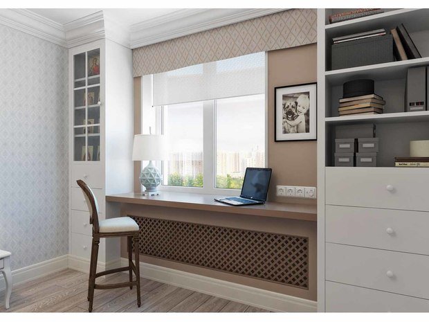 Фото из портфолио "Дотянуться до звезды". Проект квартиры 100 кв.м. – фотографии дизайна интерьеров на INMYROOM