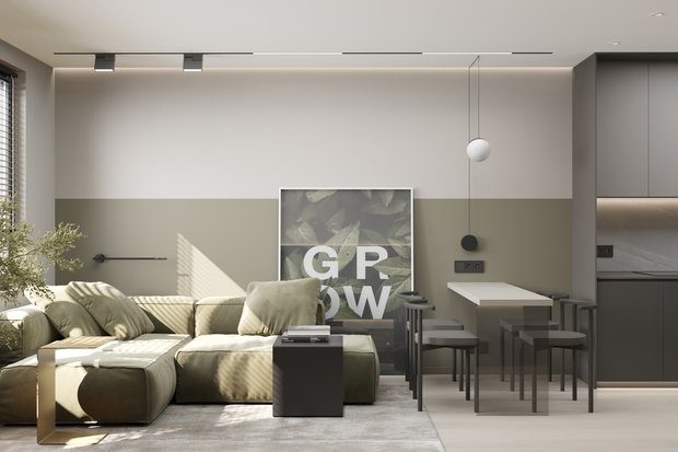 Фото из портфолио #designproject_AM – фотографии дизайна интерьеров на INMYROOM