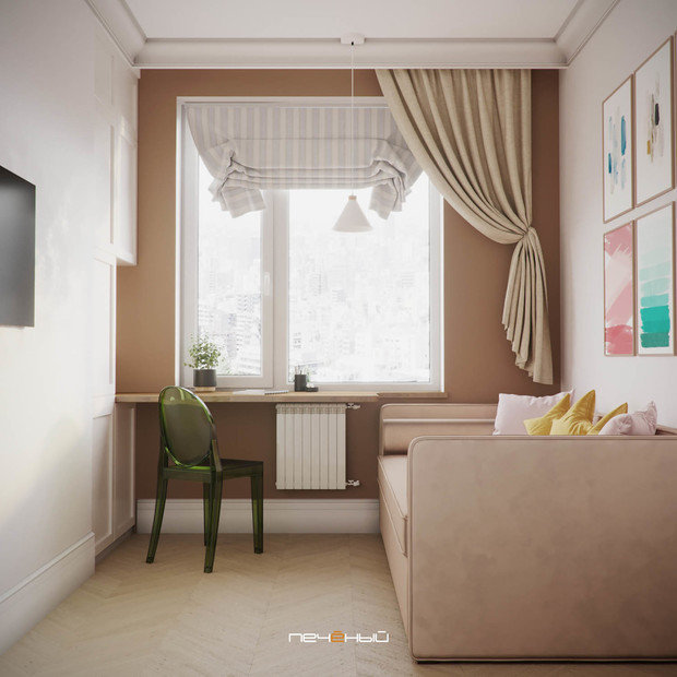 Фото из портфолио Пять комнат вместо трёх – фотографии дизайна интерьеров на INMYROOM
