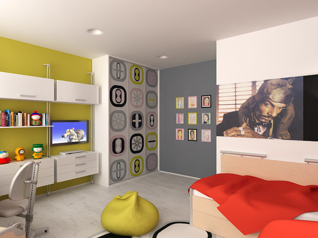 Фото из портфолио детская подростка – фотографии дизайна интерьеров на INMYROOM
