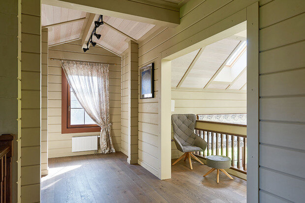 Фотография: Прихожая в стиле Прованс и Кантри, Скандинавский, Дом, Проект недели, Дом и дача, Московская область, 4 и больше, Более 90 метров, Палекс – фото на INMYROOM