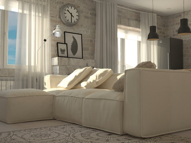 Фото из портфолио монохромная романтика – фотографии дизайна интерьеров на INMYROOM