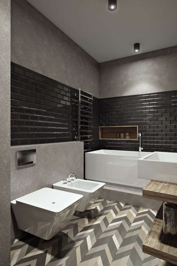 Фото из портфолио LOFT жкМосфильмовский – фотографии дизайна интерьеров на INMYROOM