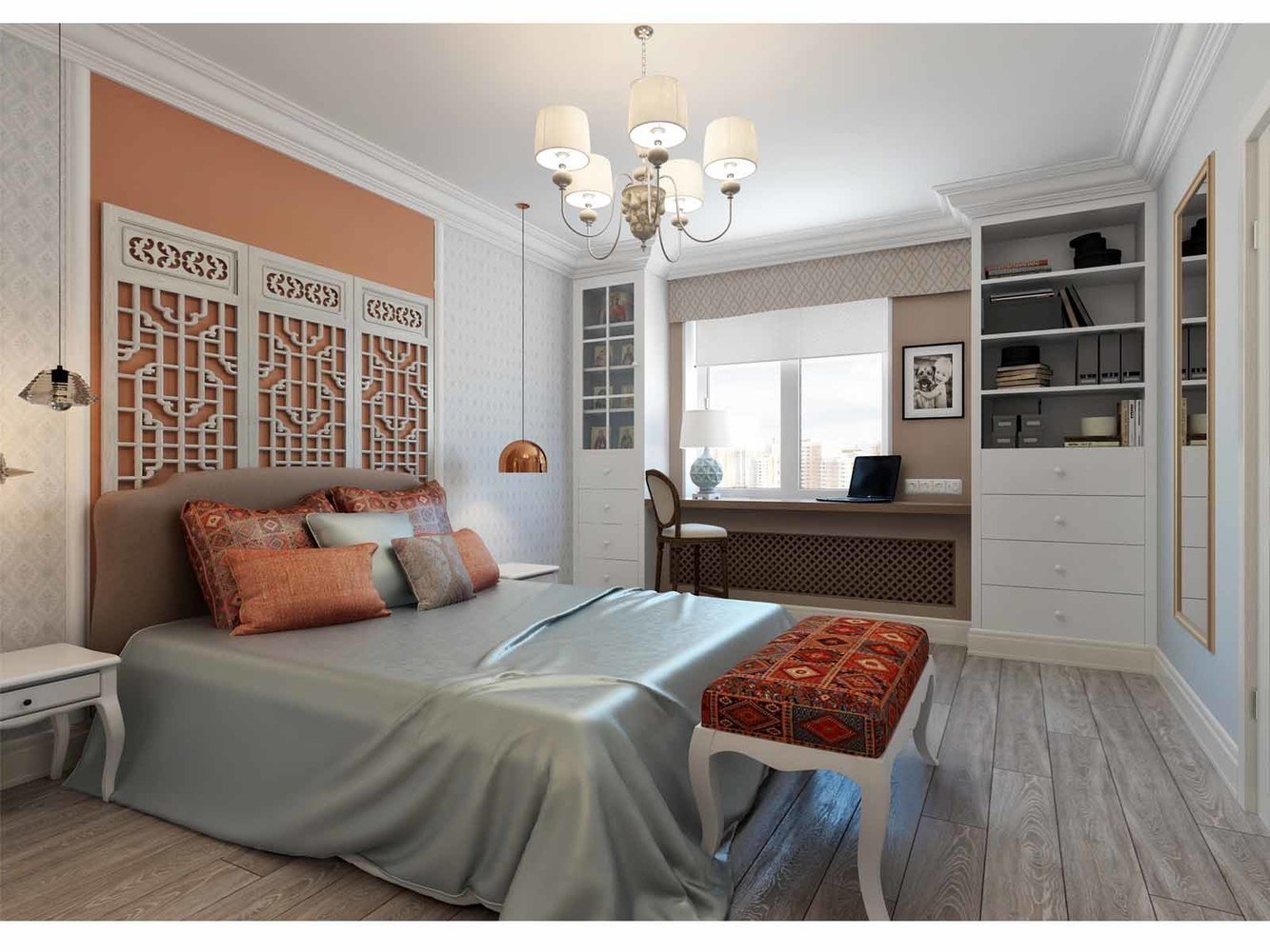 Фото из портфолио "Дотянуться до звезды". Проект квартиры 100 кв.м. – фотографии дизайна интерьеров на INMYROOM Фото из портфолио "Дотянуться до звезды". Проект квартиры 100 кв.м. – фотографии дизайна интерьеров на INMYROOM