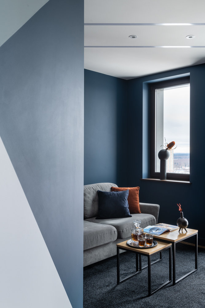 Фотография: Гостиная в стиле Современный, Квартира, Проект недели, Химки, 1 комната, 40-60 метров, Prorooms, Мария Рожкова – фото на INMYROOM