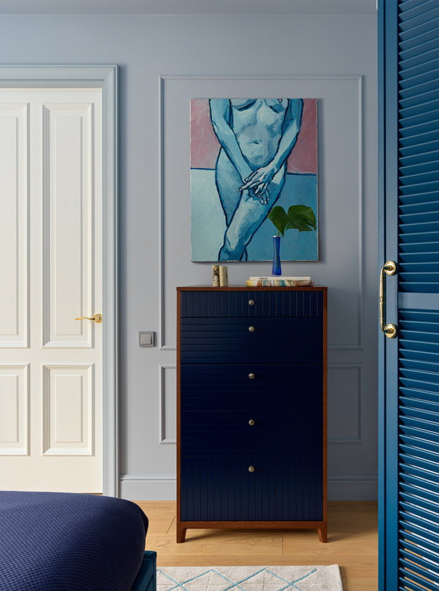 Фотография: Прихожая в стиле Современный, Квартира, Проект недели, Москва, 4 и больше, Более 90 метров, Ксения Мезенцева – фото на INMYROOM