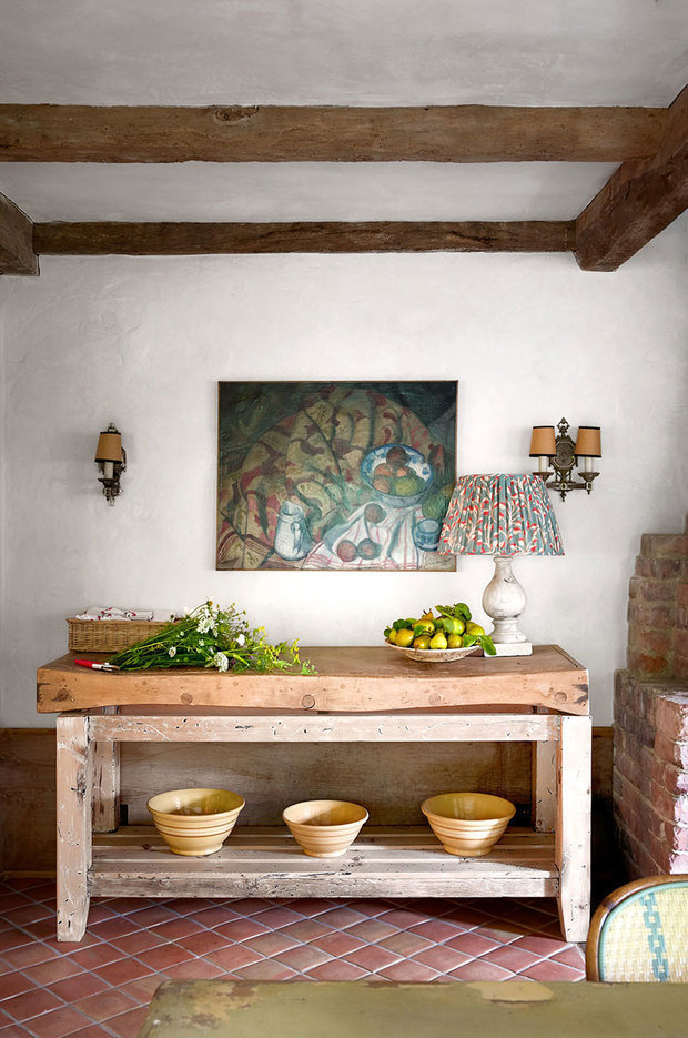 Фотография: Кухня и столовая в стиле Прованс и Кантри, Особняк, Дом и дача, Более 90 метров – фото на INMYROOM