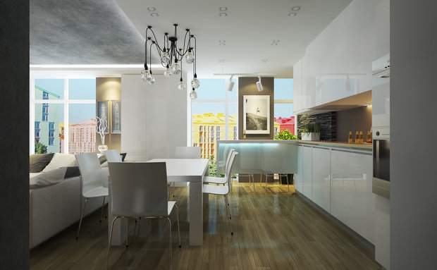 Фото из портфолио KOMFORT TOWN APPARTMENTS – фотографии дизайна интерьеров на INMYROOM