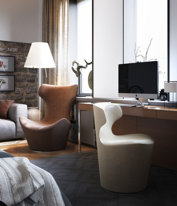 Фото из портфолио Апартаменты в Одессе, Украина – фотографии дизайна интерьеров на INMYROOM