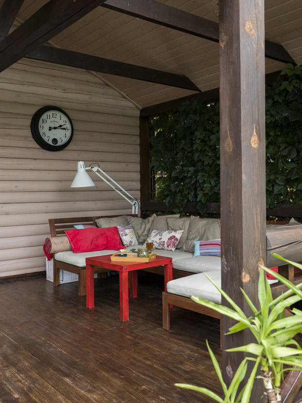 Фотография: Балкон в стиле Прованс и Кантри, Проект недели, Дача, Дом и дача, Московская область, Наталья Сорокина, 1 комната, до 40 метров, Васькино – фото на INMYROOM