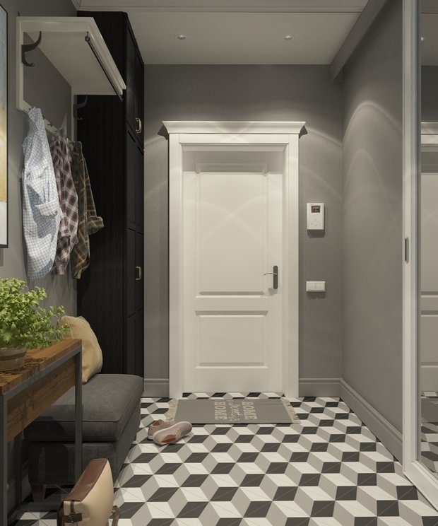 Фото из портфолио Современная классика в городской квартире – фотографии дизайна интерьеров на INMYROOM