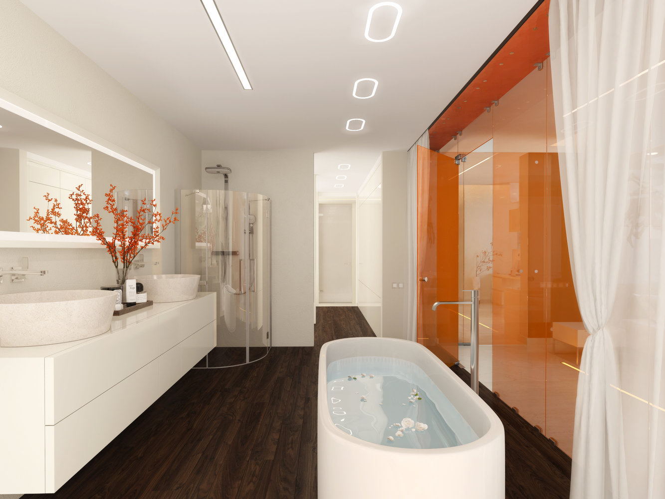 Фото из портфолио КВАРТИРА В ЖК "ВОРОБЬЕВЫ ГОРЫ" – фотографии дизайна интерьеров на INMYROOM Фото из портфолио КВАРТИРА В ЖК "ВОРОБЬЕВЫ ГОРЫ" – фотографии дизайна интерьеров на INMYROOM