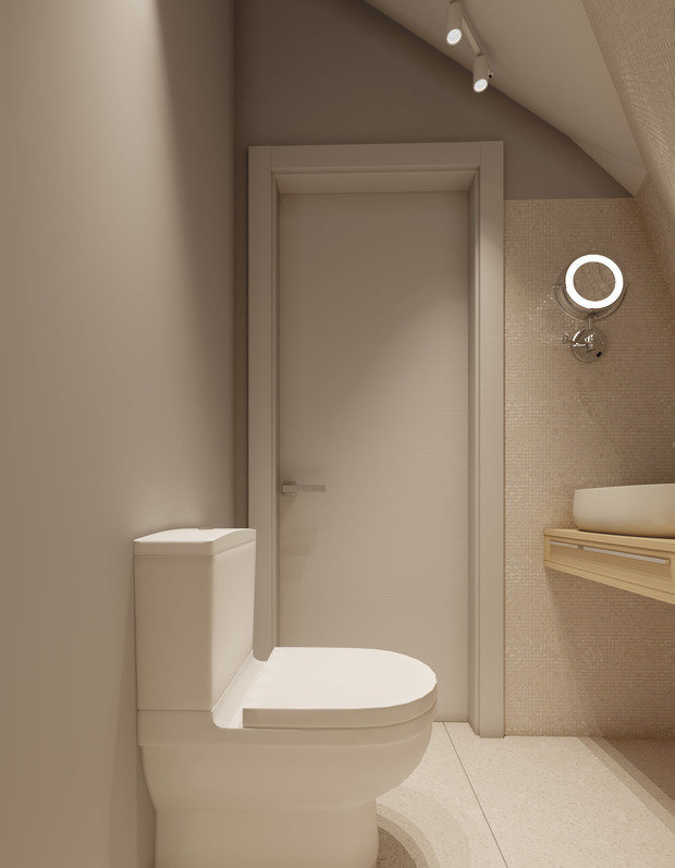 Фото из портфолио Купольный дом - баня – фотографии дизайна интерьеров на INMYROOM