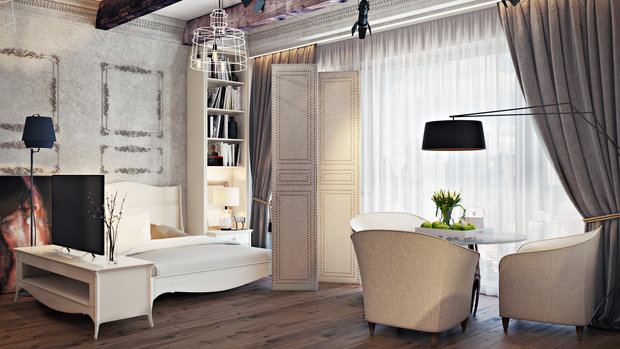 Фото из портфолио апартаменты Tribeca – фотографии дизайна интерьеров на INMYROOM