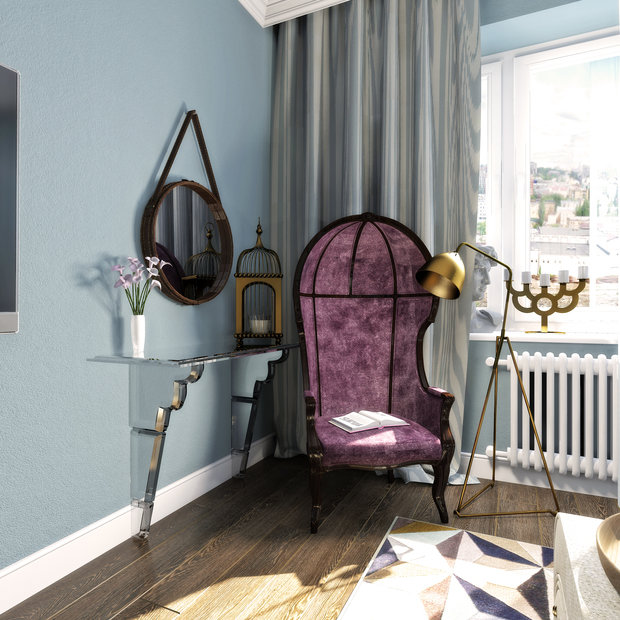 Фото из портфолио Спальня Ар-деко – фотографии дизайна интерьеров на INMYROOM