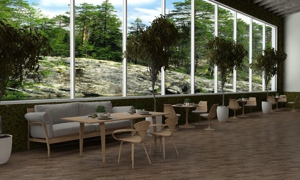 Фото из портфолио проект ресторана wellnes sky в Белграде – фотографии дизайна интерьеров на INMYROOM