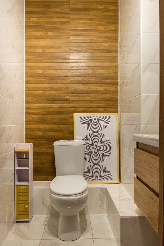 Фотография: Ванная в стиле Скандинавский, Современный, Минимализм, Квартира, Проект недели, Санкт-Петербург, 2 комнаты, 40-60 метров, Анна Посохова – фото на INMYROOM Фотография: Ванная в стиле Скандинавский, Современный, Минимализм, Квартира, Проект недели, Санкт-Петербург, 2 комнаты, 40-60 метров, Анна Посохова – фото на INMYROOM