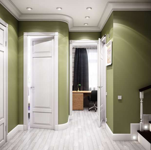 Фотография: Прихожая в стиле Прованс и Кантри, Дом, Проект недели, Марина Саркисян, Московская область, Таунхаус, КП Кронбург – фото на INMYROOM