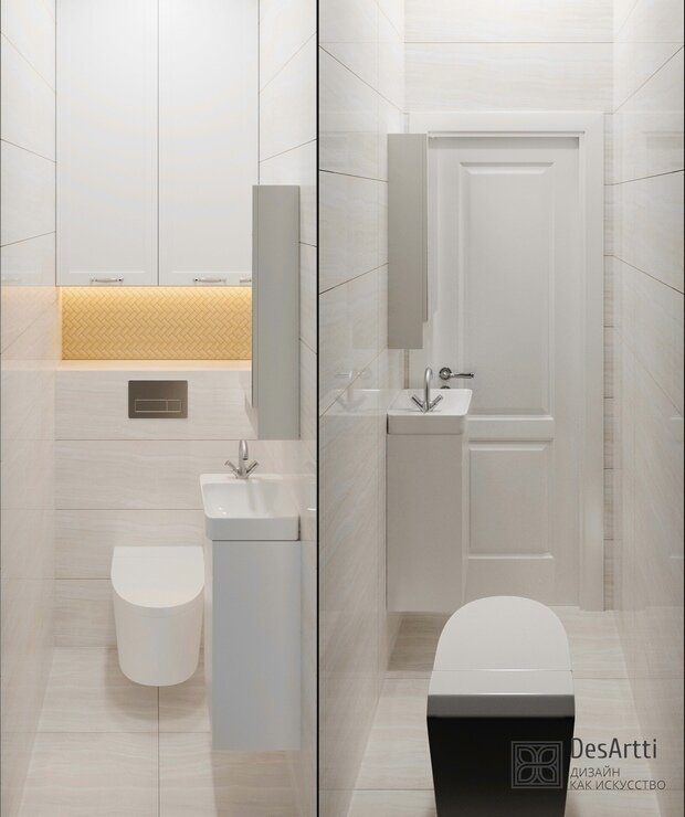Фото из портфолио Проект квартира Москва 2020 – фотографии дизайна интерьеров на INMYROOM
