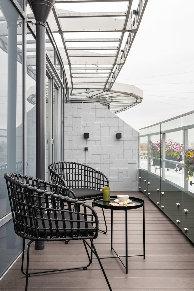 Фотография: Балкон в стиле Современный, Ванная, Советы, Ирина Крашенинникова, как оформить балкон, Ольга Легошина, Виктория Витковская, Архитектура Интерьера, Ольга Минуллина – фото на INMYROOM