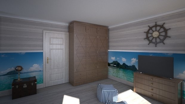 Фото из портфолио Идеи для Детских комнат – фотографии дизайна интерьеров на INMYROOM