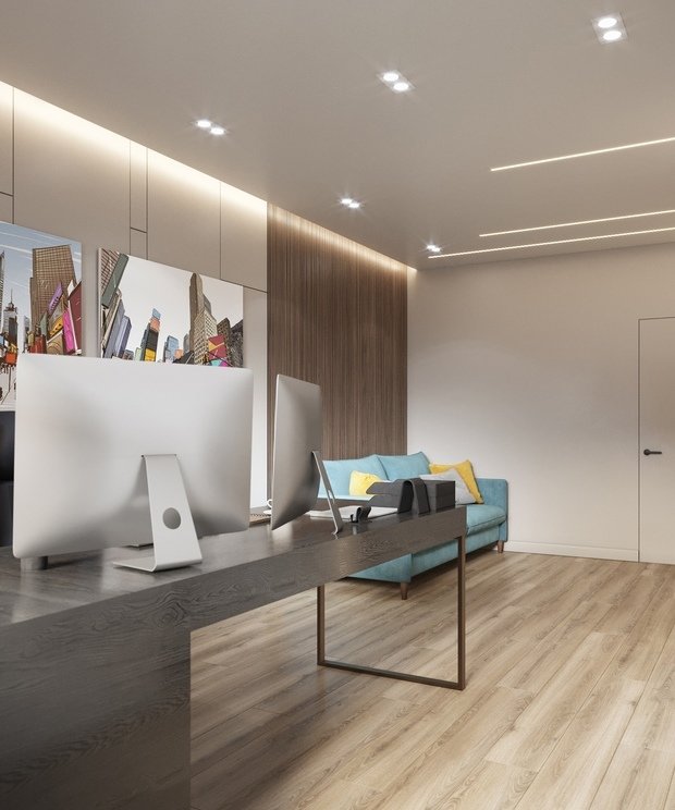 Фото из портфолио Проект в Долгопрудном 131 кв.м. – фотографии дизайна интерьеров на INMYROOM