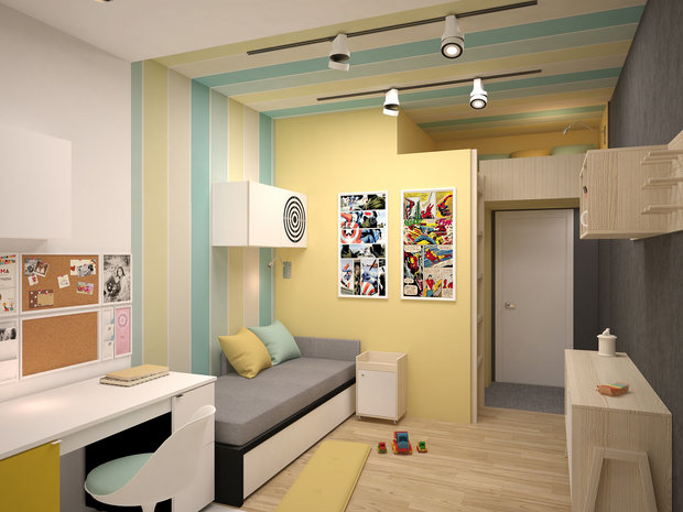 Фото из портфолио В традициях скандинавского дизайна – фотографии дизайна интерьеров на INMYROOM