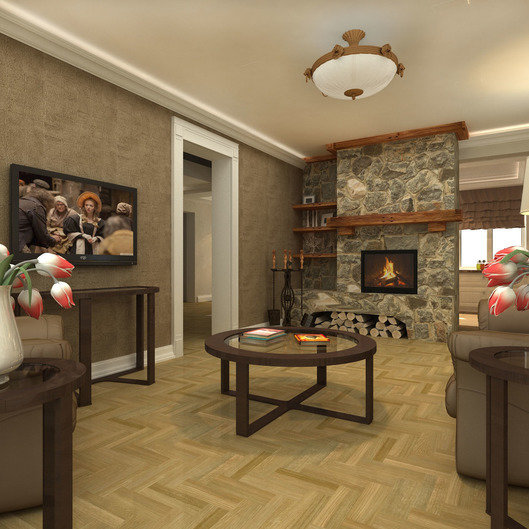 Фото из портфолио Эклектику с элементами ампира, барокко и рококо.  – фотографии дизайна интерьеров на INMYROOM