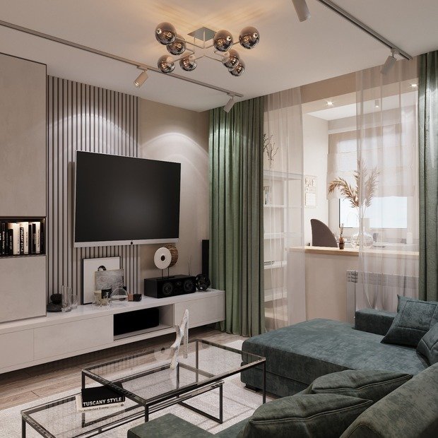Фото из портфолио Квартира П-44Т – фотографии дизайна интерьеров на INMYROOM