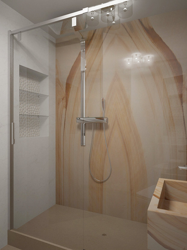 Фото из портфолио Квартира-студия – фотографии дизайна интерьеров на INMYROOM