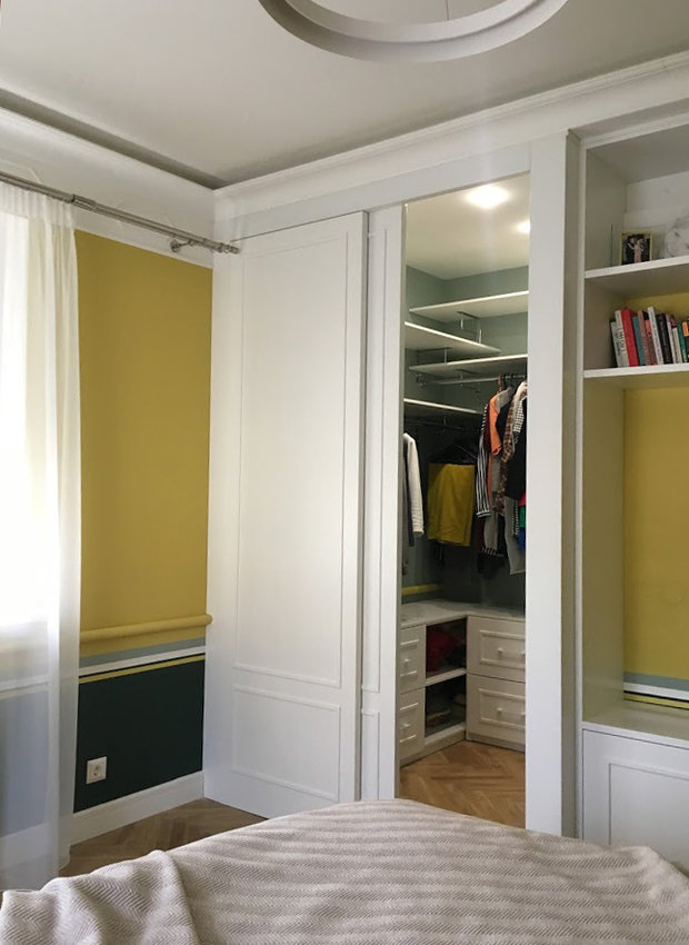 Фото из портфолио Горчичная Спальня  – фотографии дизайна интерьеров на INMYROOM