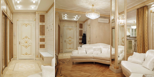 Фото из портфолио Уютная квартира в классическом стиле на Крестовском острове, Санкт-Петербург – фотографии дизайна интерьеров на INMYROOM