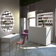Фото из портфолио Салон красоты – фотографии дизайна интерьеров на INMYROOM