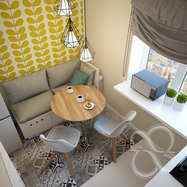 Фото из портфолио Проект: Micro Yellow Life – фотографии дизайна интерьеров на INMYROOM