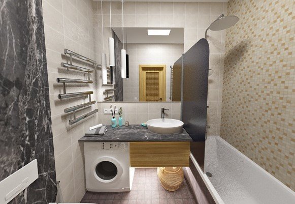 Фото из портфолио Квартира-студия для молодой пары – фотографии дизайна интерьеров на INMYROOM Фото из портфолио Квартира-студия для молодой пары – фотографии дизайна интерьеров на INMYROOM