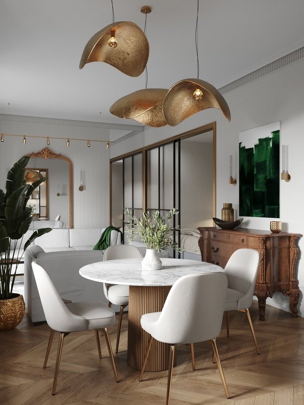 Фото из портфолио Дизайн интерьера квартиры в сталинке – фотографии дизайна интерьеров на INMYROOM