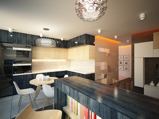 Фото из портфолио Геометрия линий – фотографии дизайна интерьеров на INMYROOM