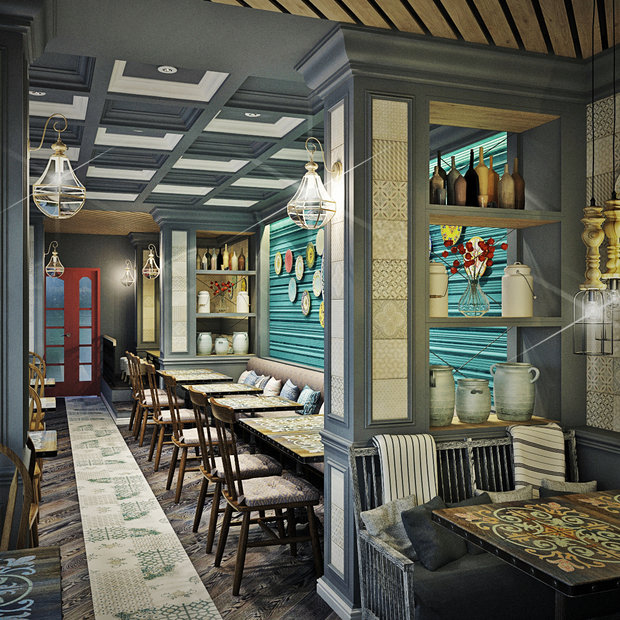 Фото из портфолио Восточная эклектика – фотографии дизайна интерьеров на INMYROOM