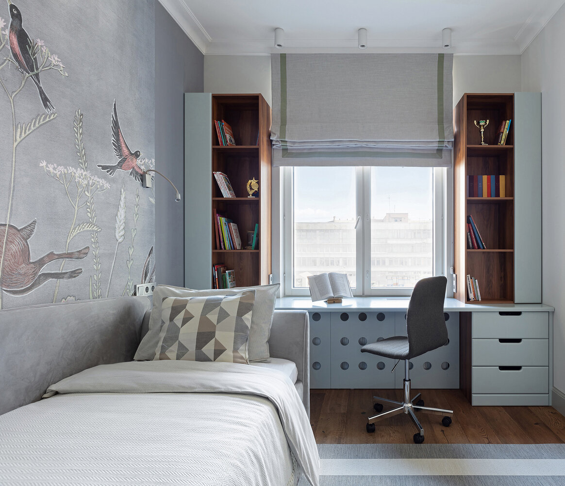 Фотография: Детская в стиле Современный, Квартира, Проект дня, Санкт-Петербург, 4 и больше, Более 90 метров, Маргарита Сивухина – фото на INMYROOM Фотография: Детская в стиле Современный, Квартира, Проект дня, Санкт-Петербург, 4 и больше, Более 90 метров, Маргарита Сивухина – фото на INMYROOM